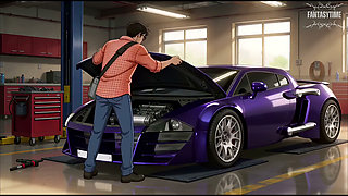 Feel the thrill -TAARZAN (The Ghost Car) become a sex party car for Raj & Priya