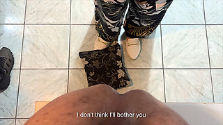 The female boss asked the employee to get naked and sucked his ass - rimming.