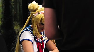 ADULT TIME - FUTA Babe Lulu Chu Takes GUSHING CUMSHOTS From