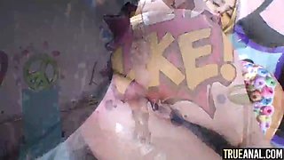 True Anal, Riley Steele is back for another cum inside
