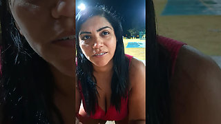 Nicoly Fingering Her Pussy in the Mall Bathroom - Adventures