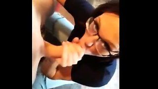Cum Swallowing Blowjob