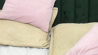 Gagging Sex Couple Blonde Latina