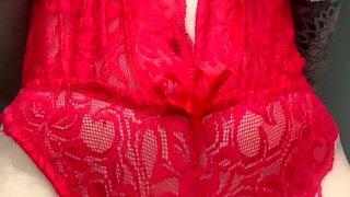 Cute curly brunette solo webcam masturbation