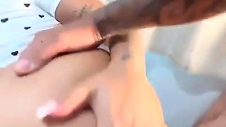 Juh Morena Fucking On The Edge Of The Bed