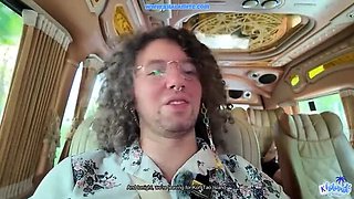 French Hairy Vlog Creampie - Big Booty Model Khalamite Gets Filled