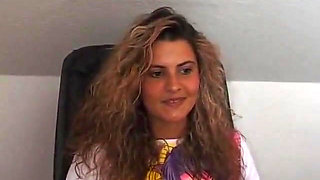 Nice tits teen is doing her first audition