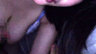 Extreme close up of Japanese teen masturbating Uncensored