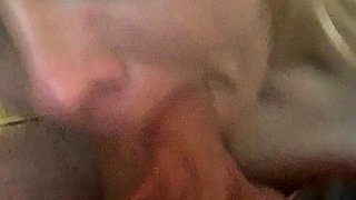 Blowjob cumshot whore gargles pov bukkake fetish cum