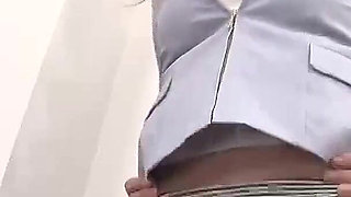How President Yuka Hirose Uses Her Extremely Erotic Ass to Educate Her Employees -3