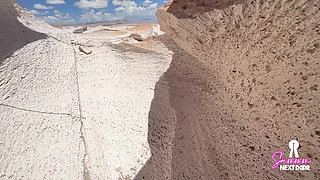 A Public quickie blowjob leads to fucking petite girlfriend at home - Date Night