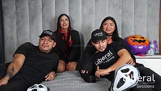 A Couple of Friends Have Their First Partner Swap Experience