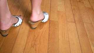 Wooden Control & Nylon Tease - Intense Foot Asmr