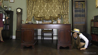 Lola & Headmistress; Peeping & Masturbating to Punishment Plans