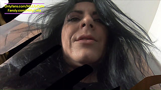 MilfyCalla -Workout Clothes Try On with pee fetish