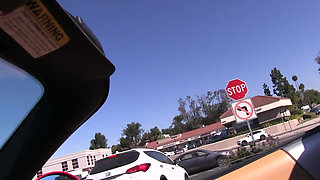 Huntington Beach Slut Dakota Bleu Gets Picked Up