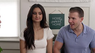 Eliza and Vanna's hot interracial threesome in HD