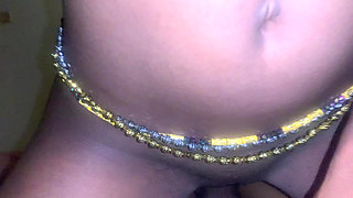 Hardcore Ebony Teen Riding Hard BBC in Creamy Juicy Pussy Cowgirl POV