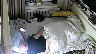 Close up of Asian masturbation