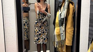 Public fun in changing room and restaurant with Lush remote