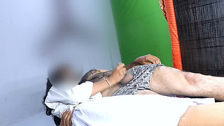 life experience.Indian school student in H.O.D.'s bathroom