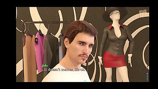 Steamy adult visual novel featuring busty characters and erotic stories