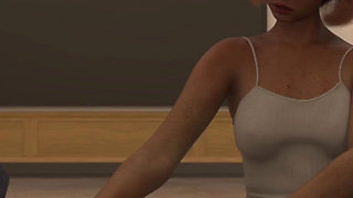 Dolly's Breeding Party by Two-lick Bakery - Lonely Wife Plays Hard to Get with the Rude Handyman 3