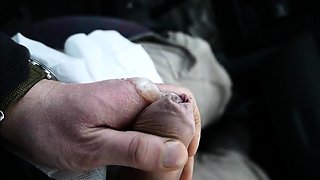 Outdoor Masturbation with My Big Cock