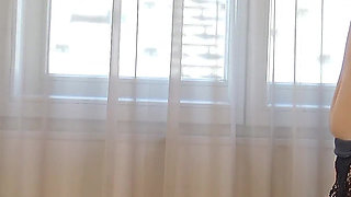 German Scout - Skinny Small Tits Teen Ashley Ocean Talk to First Porn Casting Fuck