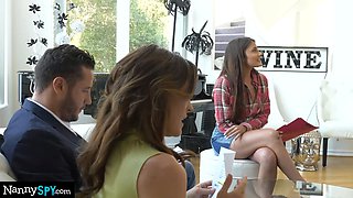 Wife Catches Hubby Fucking Hot Nanny Adria Rae