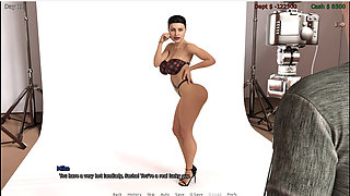 Sinful Success - gameplay - roleplay - taboo - mike studio's  - 1st shoot with lingerie