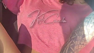 I Took Advantage of a Car Trip to Sp to Tease the Truck Drivers a Little