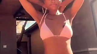 Kenyan Beauty Doing Striptease in South-africa