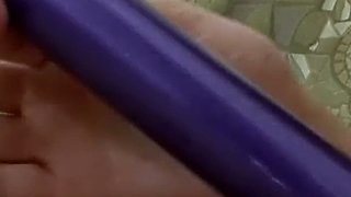 Purple Dildo Round Two - Quick Toy Session Between Girlfriends