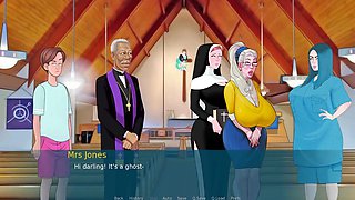 Hentai visuals with a mix of novels and cartoon fantasies