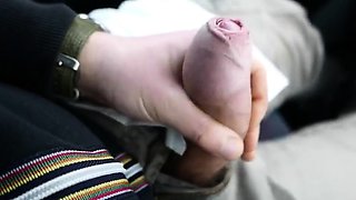 Outdoor Masturbation with My Big Cock