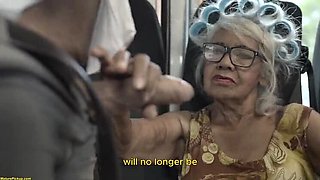 Granny Anal in Car - Old Grandma Gets Destroyed by Big Dick