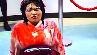 Asian schoolgirl enjoy group sex