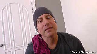 Wife Fucks Cuckold Buddies 4