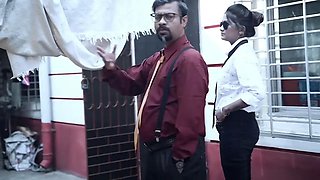 After giving money to the wife of the step brother, I fucked her