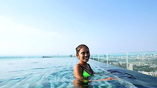 Anal fucking my big ass Thai girlfriend