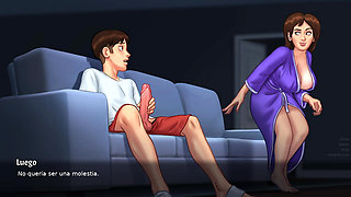 My Evening Adventures with My Hot Stepmom on the Couch Every Night - summertime saga
