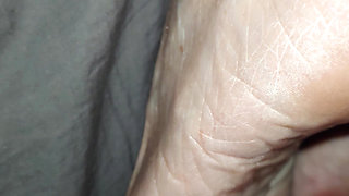 Nylonjunge Inseminates the Soles of My Old Feet
