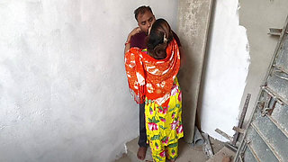 Secret Sex and kissing scenes boobs press in outdoor village