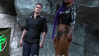 Taboo University - Black College Girl Drags Me Into a Cave and Gives Me a Very Sloppy Blowjob