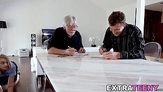 Young blond stevie grey picked up and penetrated