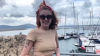 I invited her on my boat and she sucked my dick