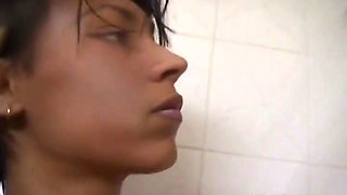 Petite Babe From Germany Showers in Amateur Session