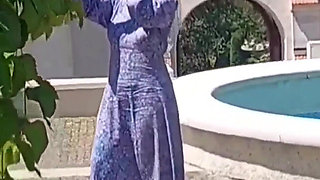 Amateur Blonde Mature Wife Enjoys Oral and Foot Worship