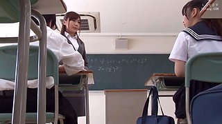 Japanese Slut In Uniform Licking Butt